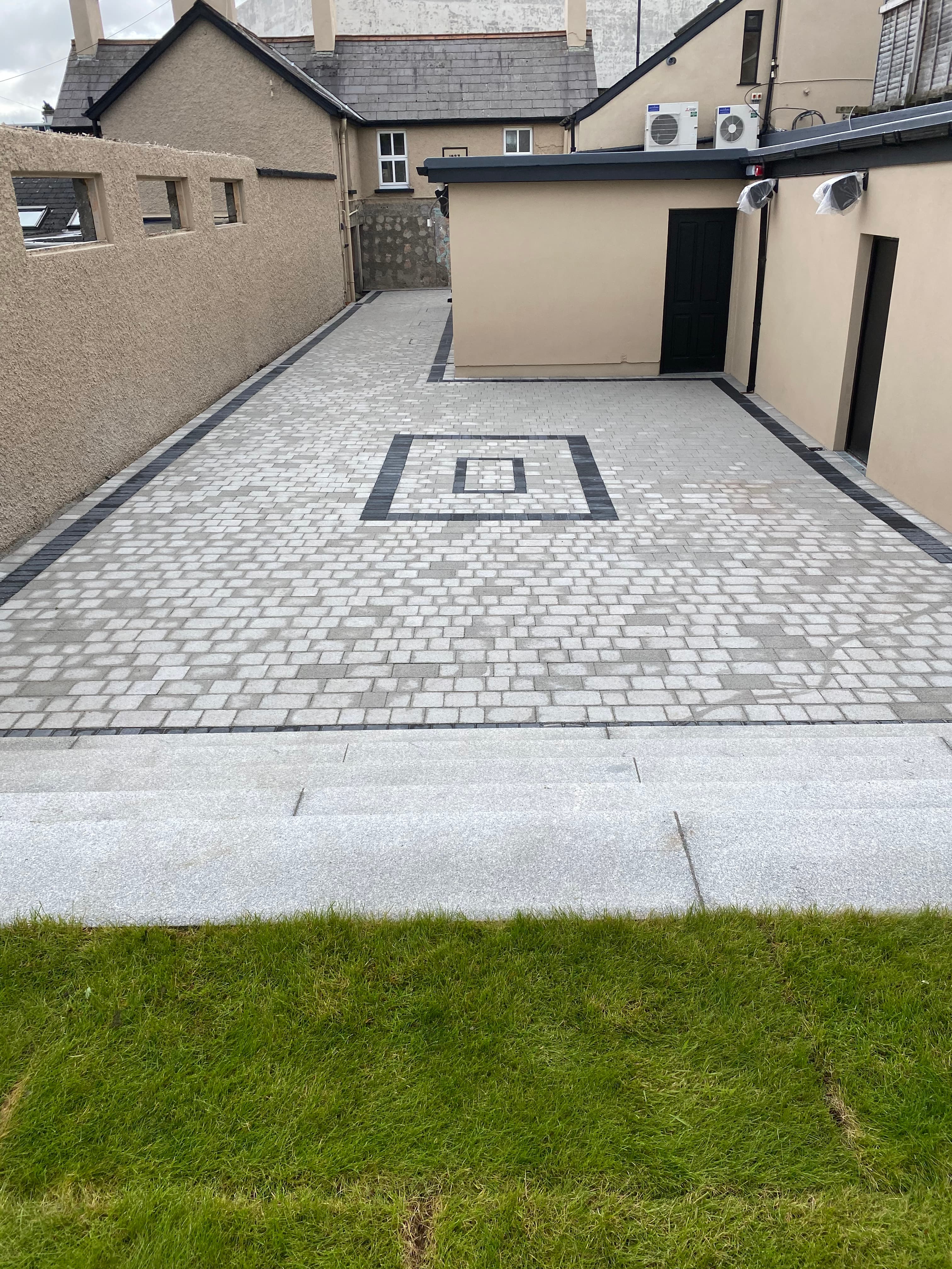 Patio and steps detail in Navan, Meath
